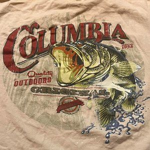 CUT TAG COLUMBIA FISHING T-SHIRT (XL)